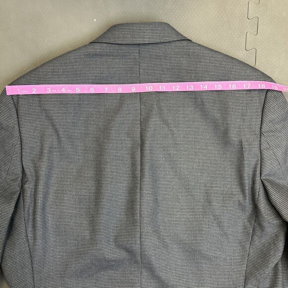 Lauren Ralph Lauren Sport Coat 42R Grey Check Houndstooth Blazer Jacket FS Chrty - Picture 12 of 12